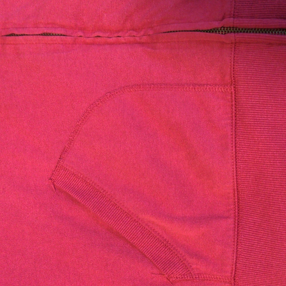 Sonoma Life + Style Red Zip up Hoodie - Picture 2 of 4